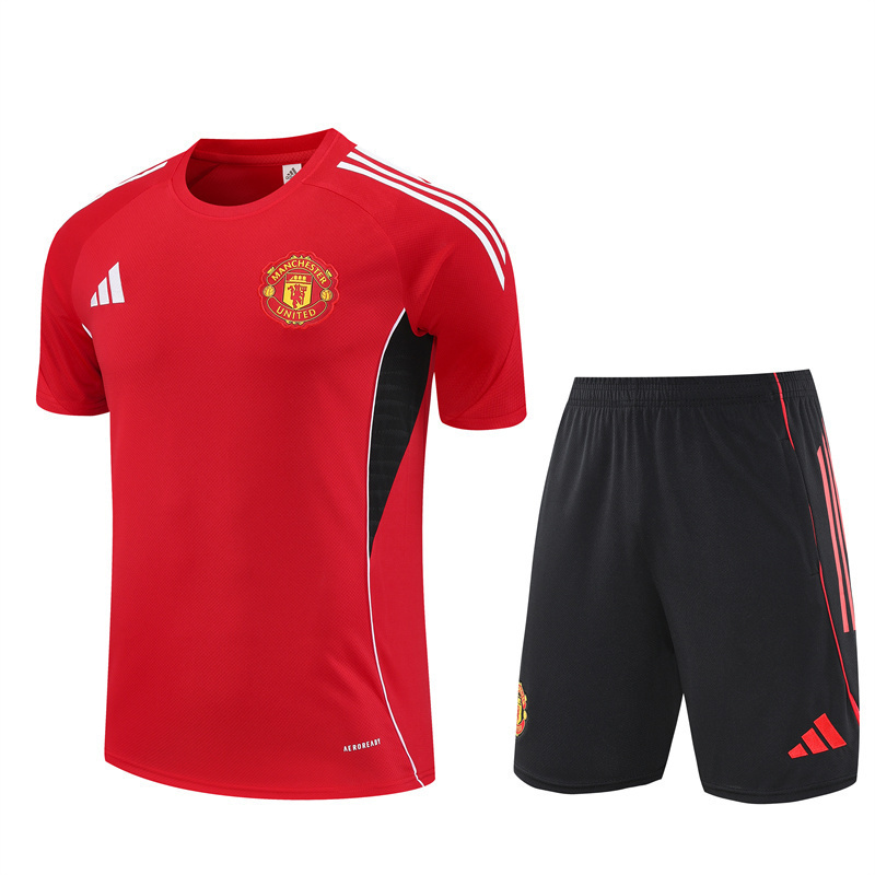 Manchester United Pre-Match Jerseys Kit 2025/26