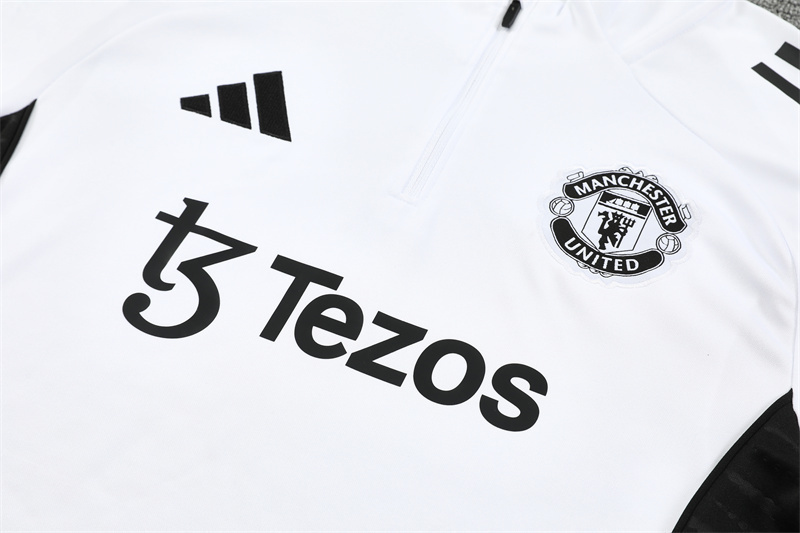 Manchester United 1/4 Zip Tracksuit 2025/26 Kids Adult