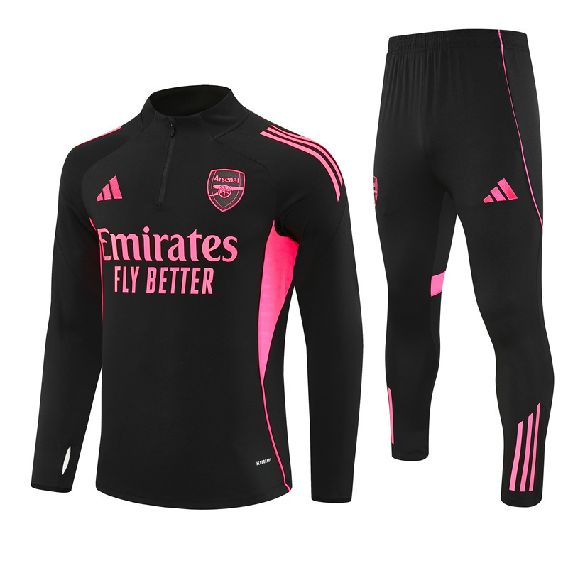 Arsenal 1/4 Zip Tracksuit 2025/26 Kids Adult