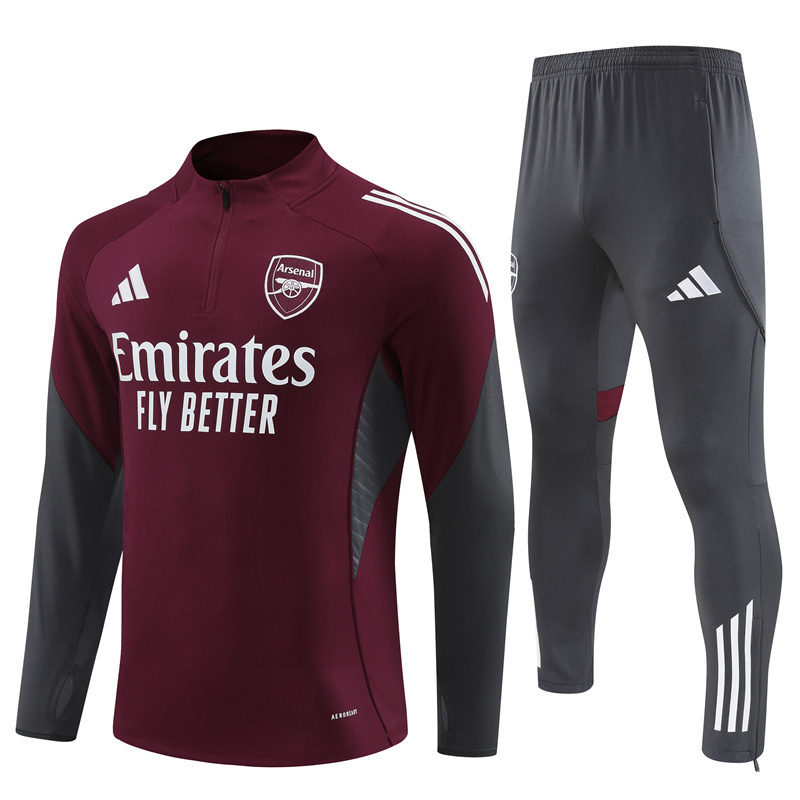Arsenal 1/4 Zip Tracksuit 2025/26 Kids Adult