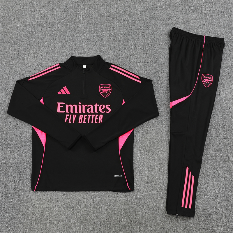 Arsenal 1/4 Zip Tracksuit 2025/26 Kids Adult