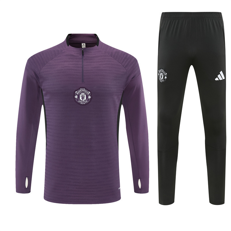Manchester United 1/4 Zip Tracksuit 2025/26 Kids Adult