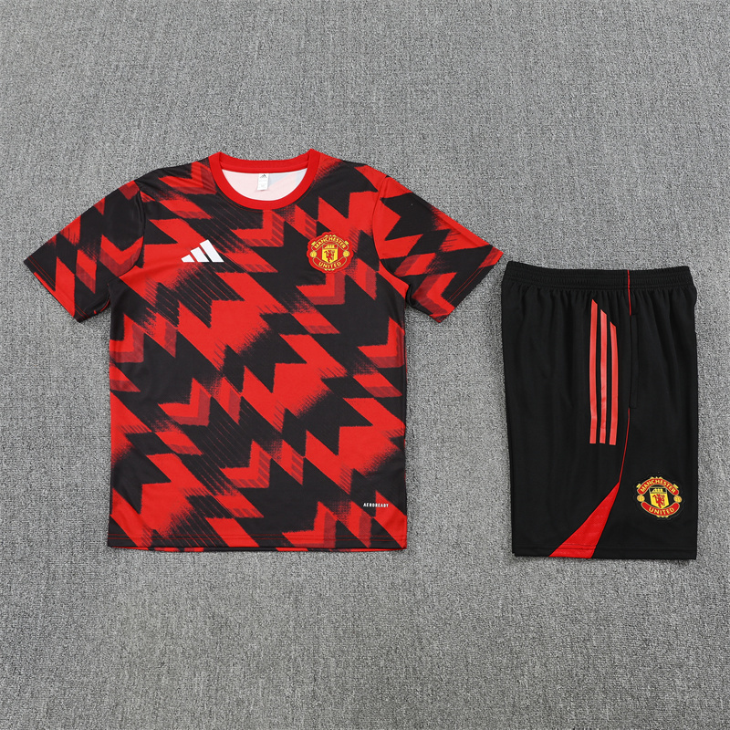 Manchester United Pre-Match Jerseys Kit 2025/26