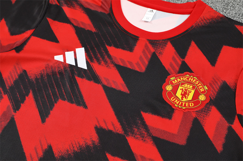 Manchester United Pre-Match Jerseys Kit 2025/26