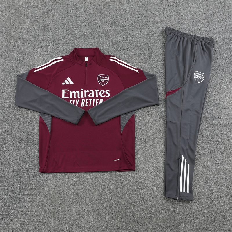 Arsenal 1/4 Zip Tracksuit 2025/26 Kids Adult