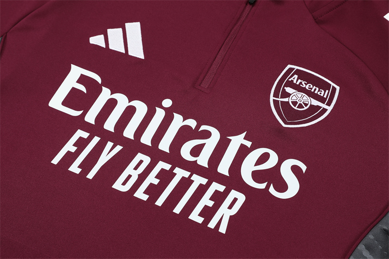 Arsenal 1/4 Zip Tracksuit 2025/26 Kids Adult