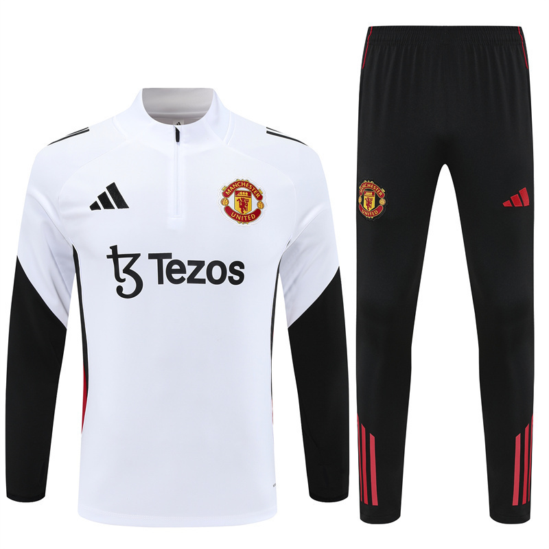 Manchester United 1/4 Zip Tracksuit 2025/26 Kids Adult