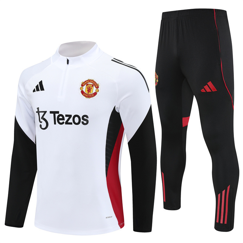 Manchester United 1/4 Zip Tracksuit 2025/26 Kids Adult