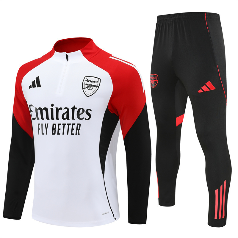 Arsenal 1/4 Zip Tracksuit 2025/26 Kids Adult