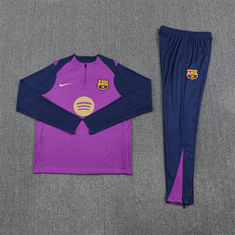 Barcelona 1/4 Zip Tracksuit 2025/26 Kids Adult