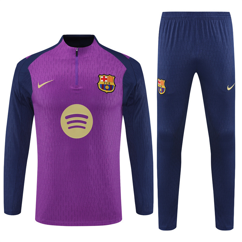 Barcelona 1/4 Zip Tracksuit 2025/26 Kids Adult