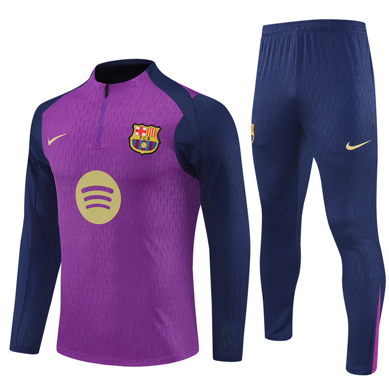 Barcelona 1/4 Zip Tracksuit 2025/26 Kids Adult