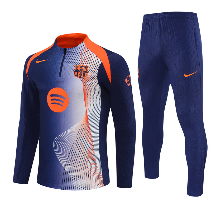 Barcelona 1/4 Zip Tracksuit 2025/26 Kids Adult