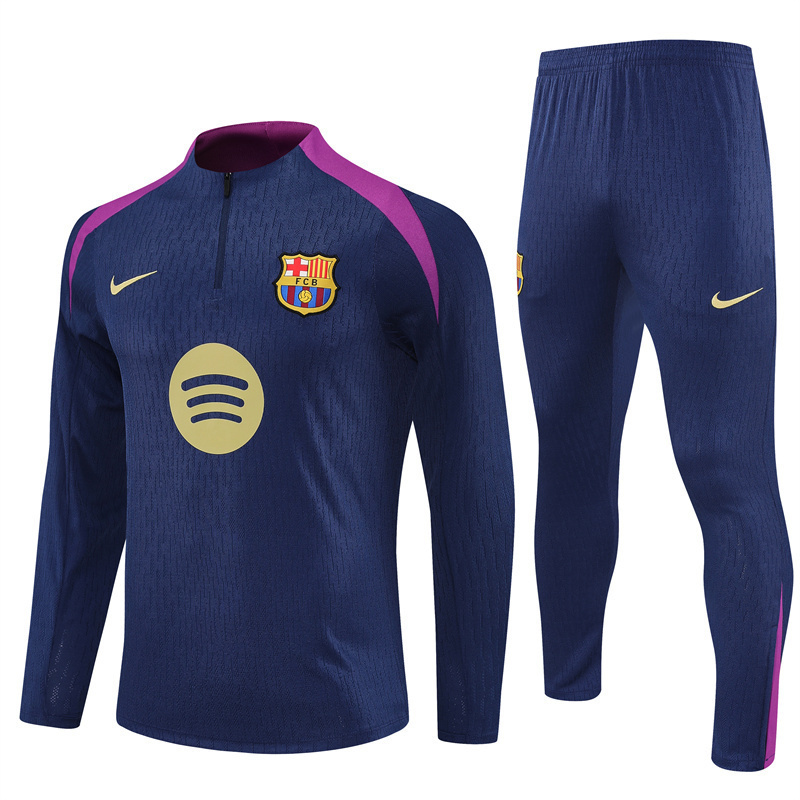 Barcelona 1/4 Zip Tracksuit 2025/26 Kids Adult