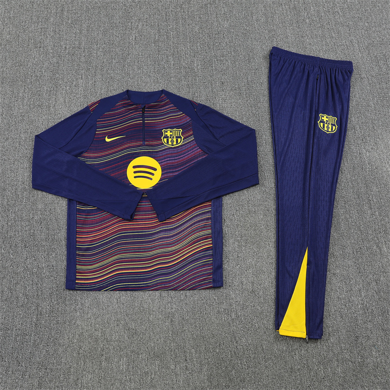 Barcelona 1/4 Zip Tracksuit 2025/26 Kids Adult