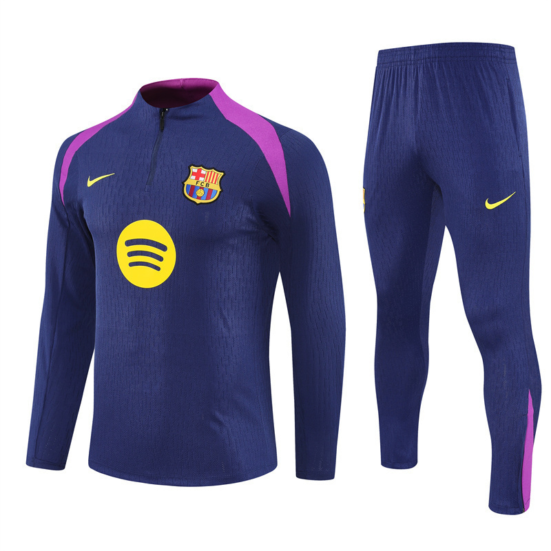 Barcelona 1/4 Zip Tracksuit 2025/26 Kids Adult