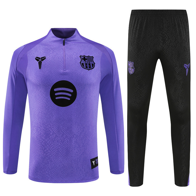 Barcelona 1/4 Zip Tracksuit 2025/26 Kids Adult