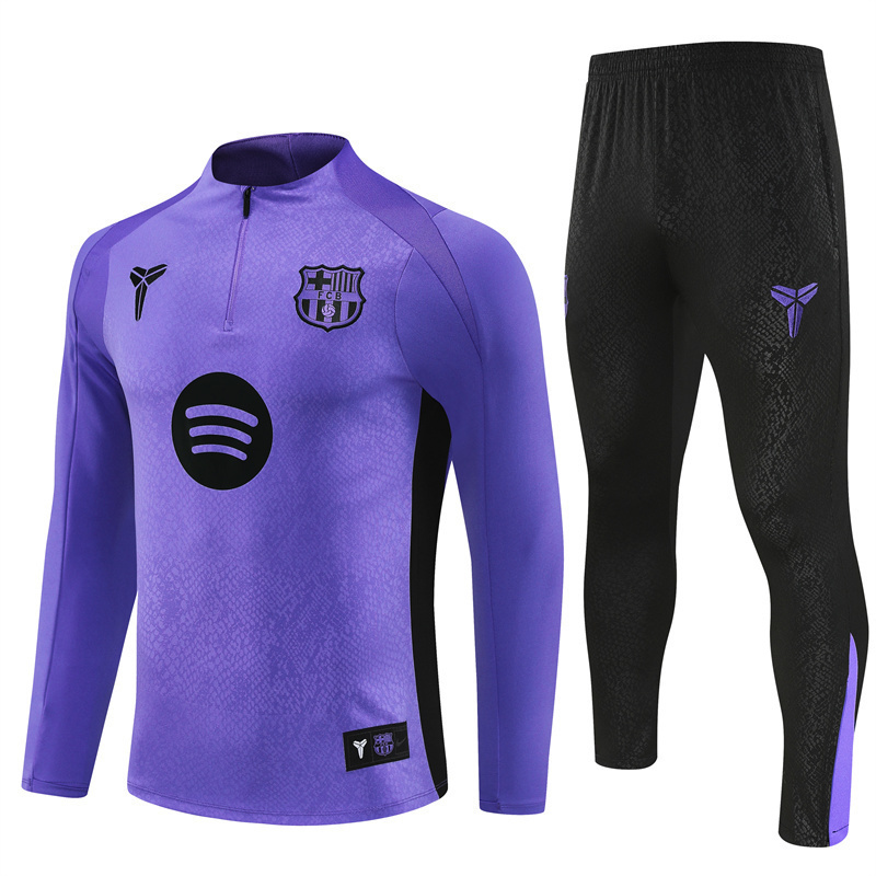 Barcelona 1/4 Zip Tracksuit 2025/26 Kids Adult
