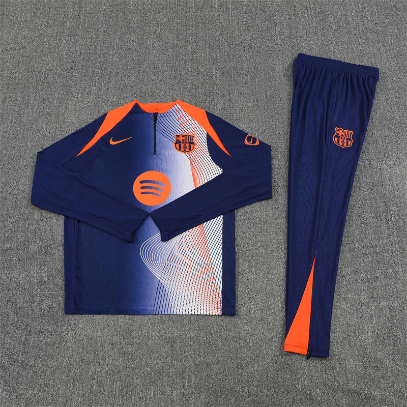 Barcelona 1/4 Zip Tracksuit 2025/26 Kids Adult