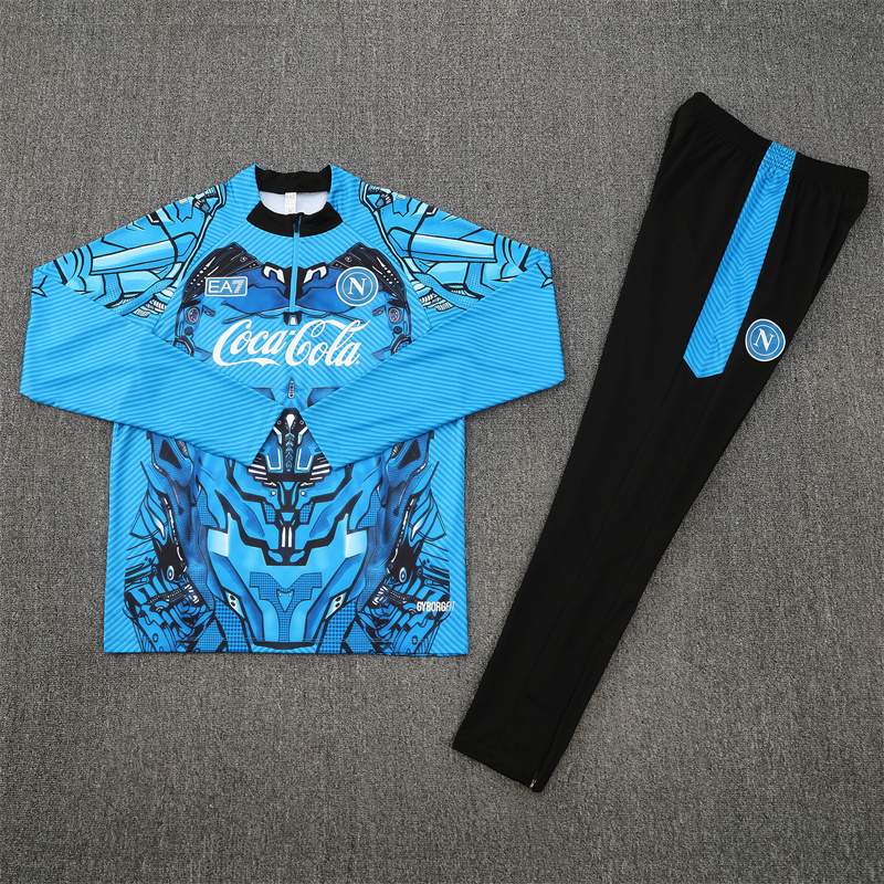 Napoli 1/4 Zip Tracksuit 2025/26 Kids Adult