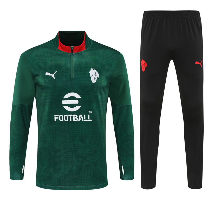AC Milan 1/4 Zip Tracksuit 2025/26 Kids Adult