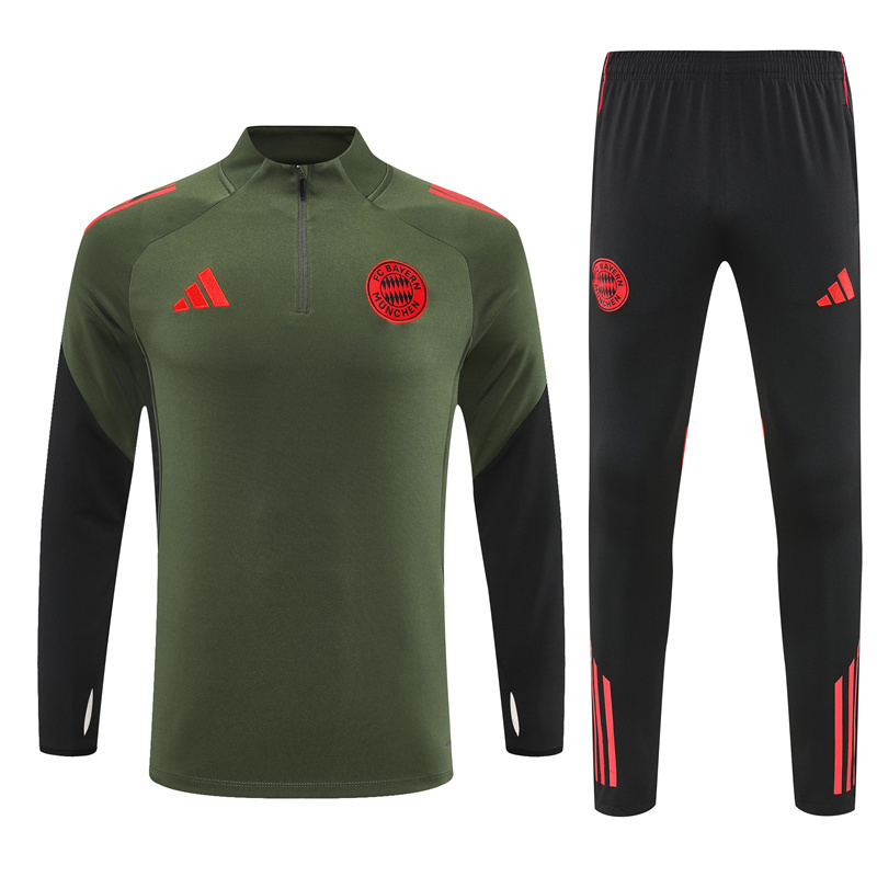 Bayern Munich 1/4 Zip Tracksuit 2025/26 Kids Adult