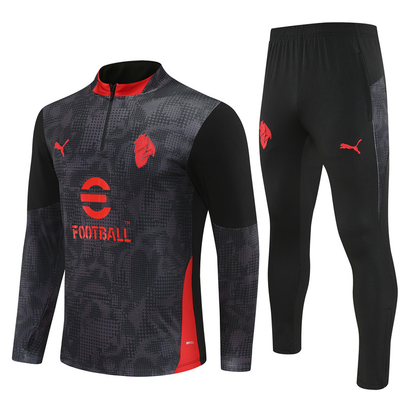 AC Milan 1/4 Zip Tracksuit 2025/26 Kids Adult