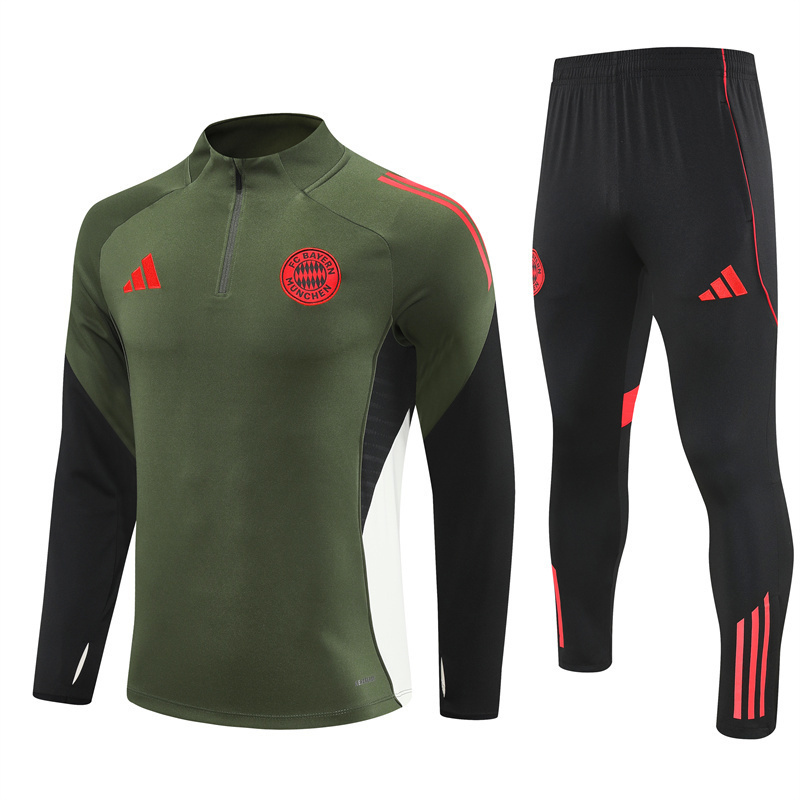 Bayern Munich 1/4 Zip Tracksuit 2025/26 Kids Adult