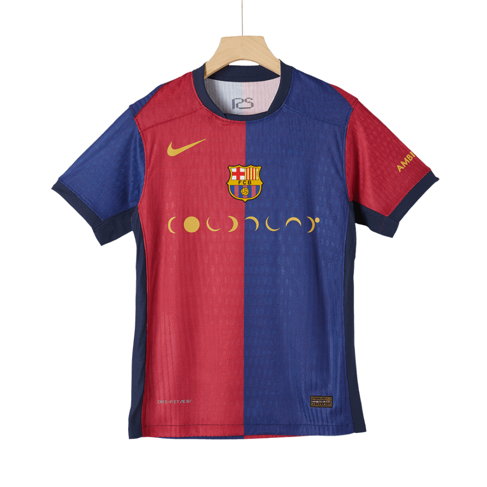 Barcelona X COLDPLAY Home Player Version Jersey