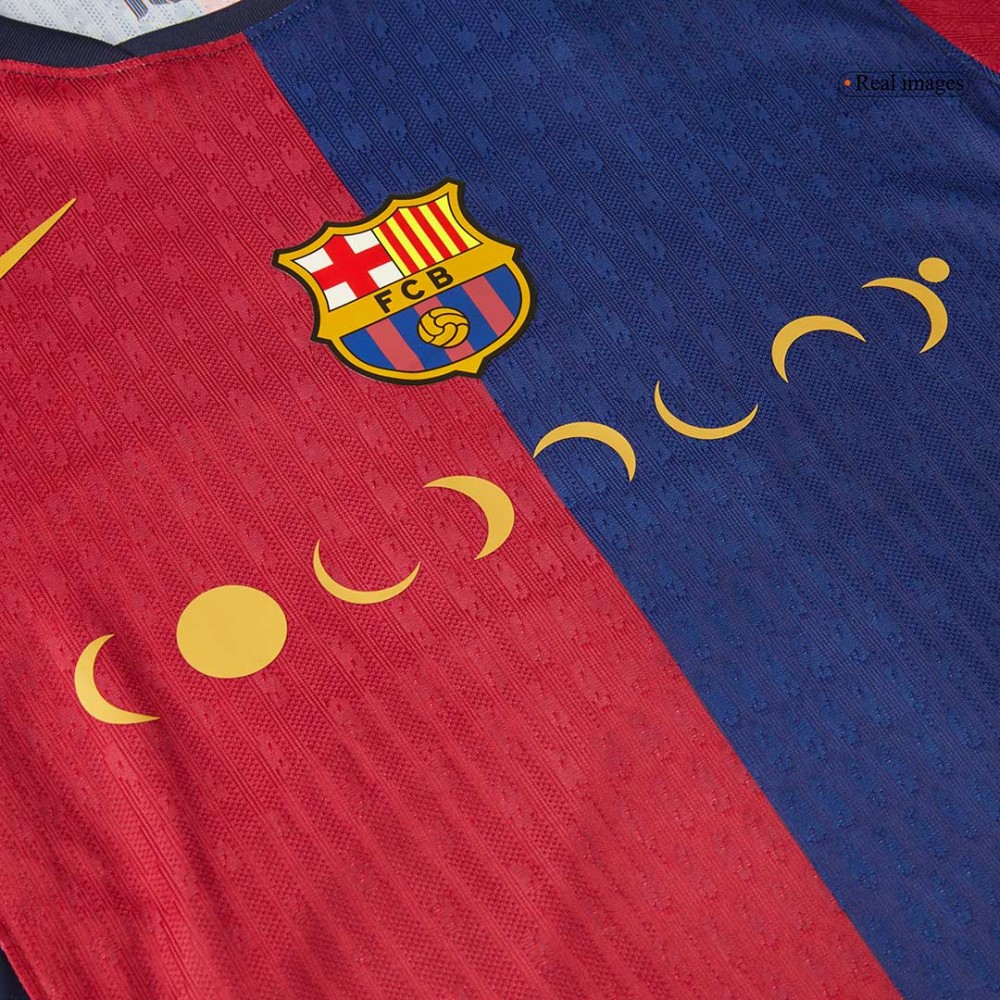 Barcelona X COLDPLAY Home Player Version Jersey