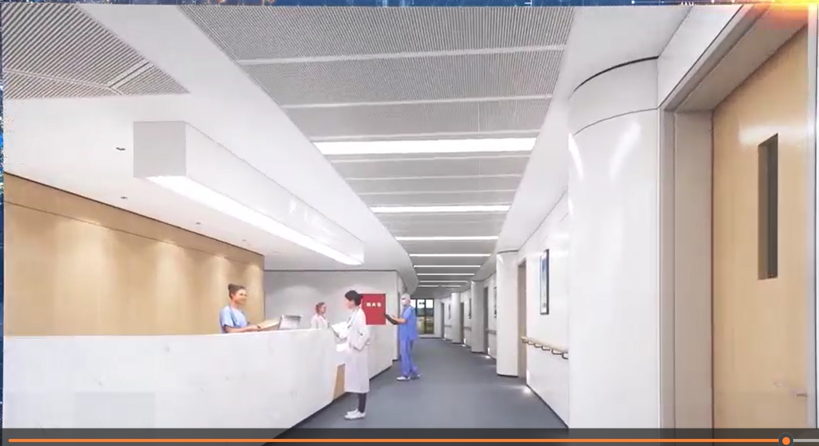 Our Design Partnership BIM show of the Hospital PCR Lab in China