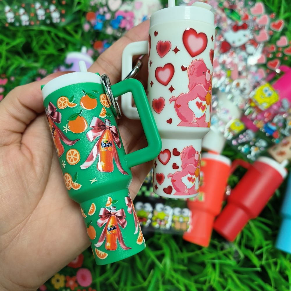 Mini Tumbler Keychains Mix all colors you want