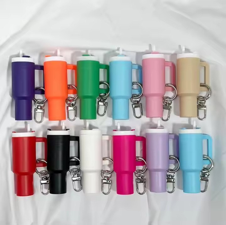 Mini Tumbler Keychains Mix all colors you want