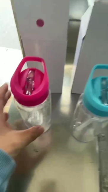 Aussie Warehouse 10oz Double Walled Plastic Kids Bottles Snow Globes With Pre-Drilled Hole And Plugs