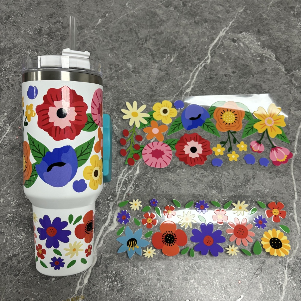 RTS 40oz UV DTF Wraps for 40oz Tumblers