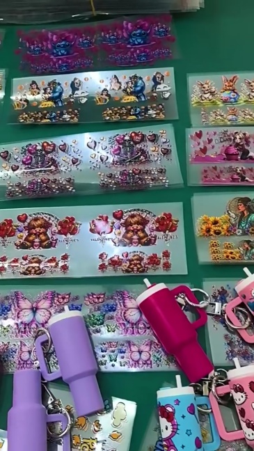 Mini Tumbler Keychains Mix all colors you want