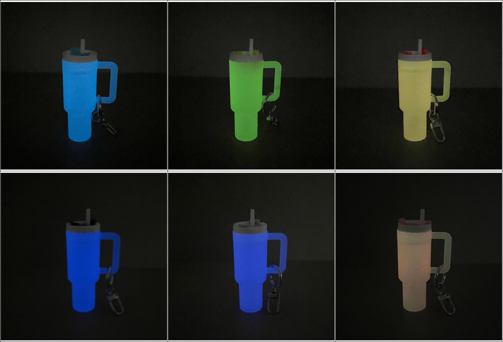 Mini Tumbler Keychains Mix all colors you want