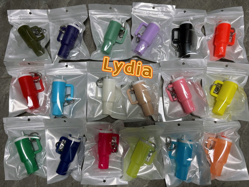 Mini Tumbler Keychains Mix all colors you want