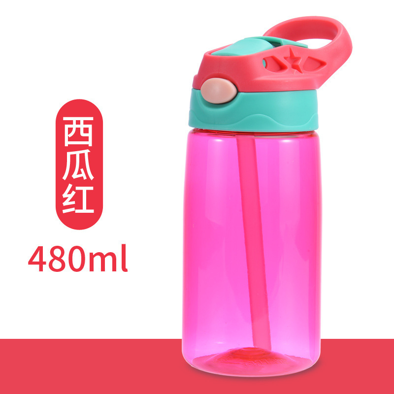China Warehouse RTS 12OZ Plastic Kid Sippy Cup with Flip Lid