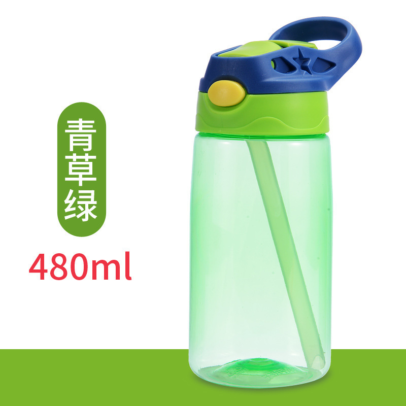 China Warehouse RTS 12OZ Plastic Kid Sippy Cup with Flip Lid