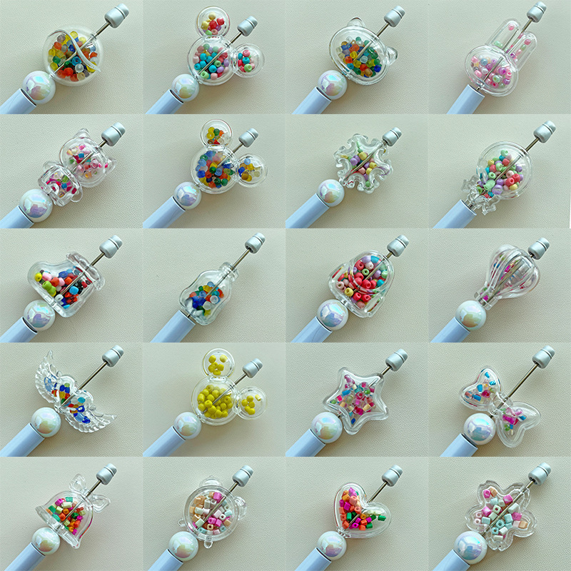 China Warehouse RTS Semi-transparent Beaded Shell