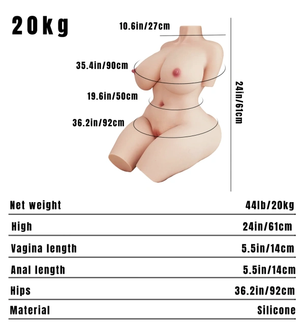 Caroline:20KG Sex Torso Your Sensual Partner