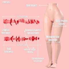 Gemma 22KG Climax Leg Sex Torso Doll For Men
