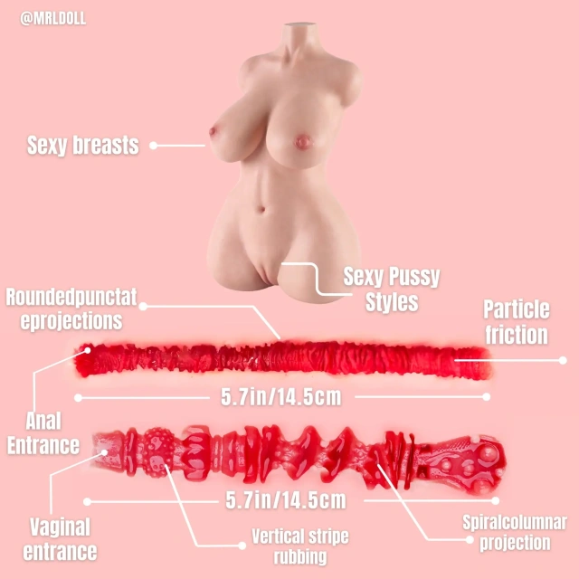 TifaMini Sex Torso 7.5KG Male Masturbator