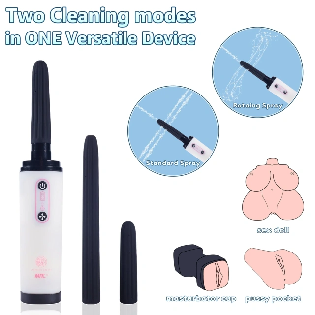 Automatic Cleaning Douche Sex Accessories for Male Masturbator