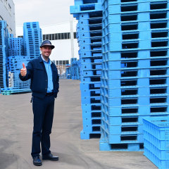 Heavy Duty Plastic Pallet for Warehouse Logistics