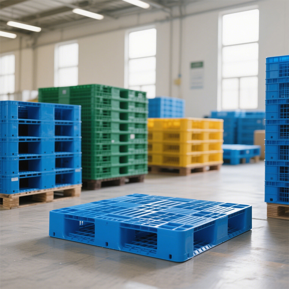 Heavy Duty Plastic Pallet for Warehouse Logistics