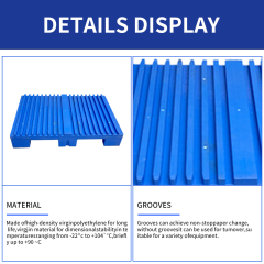 Heavy Duty Plastic Pallet for Warehouse Logistics