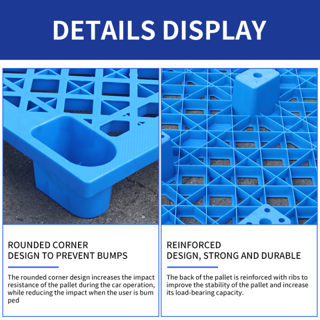 Heavy Duty Plastic Pallet for Warehouse Logistics