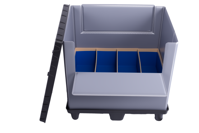 Heavy Duty Plastic Pallet for Warehouse Logistics